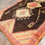 Taznakht Vintage Moroccan Rug - Henna & Blush 100x145cm
