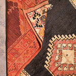 Taznakht Vintage Moroccan Rug - Henna & Gold 146x270cm