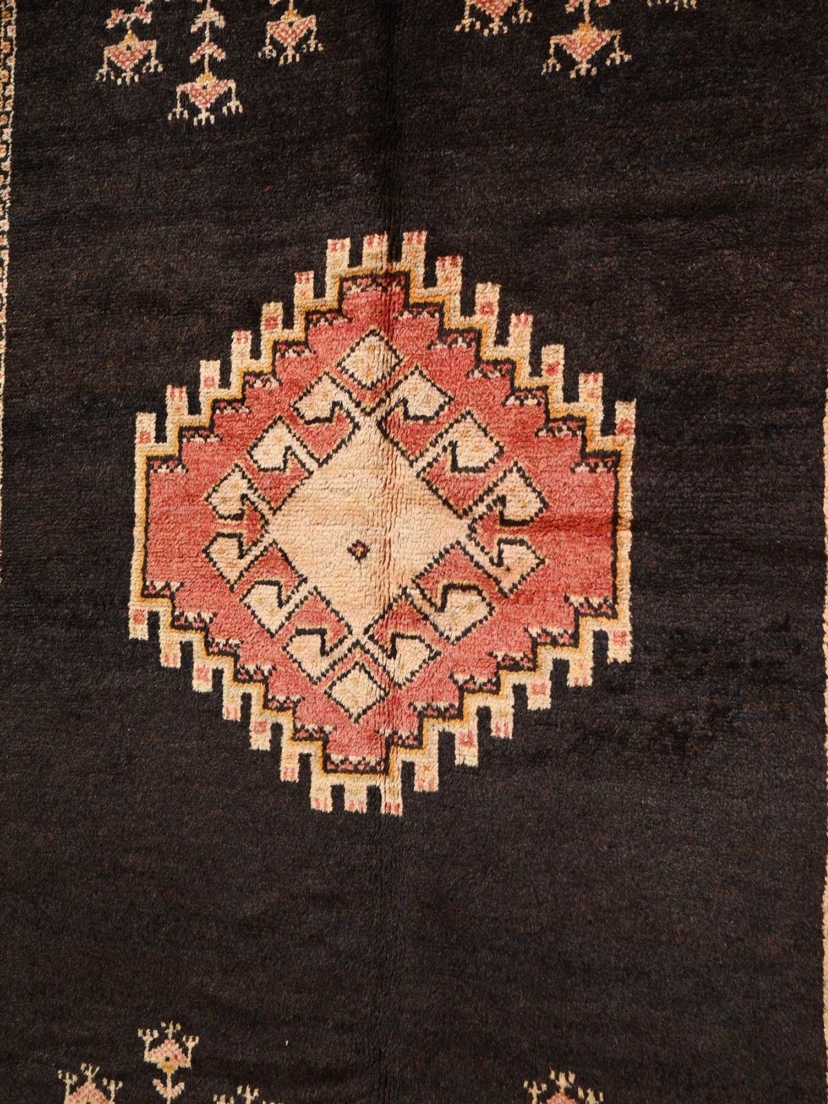 Taznakht Vintage Moroccan Rug - Henna & Gold 146x270cm