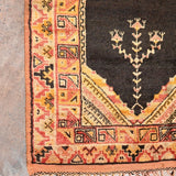 Taznakht Vintage Moroccan Rug - Henna & Gold 146x270cm