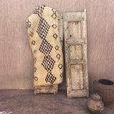 Vintage Beni Mini Rug - Cream & Brown 5 Diamonds 68x170cm