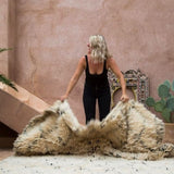 Vintage Beni Ourain Rug - Cream & BlackNouvelle Nomad