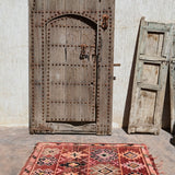 Vintage Boujad Rug - Earthy Plum 97x146cm