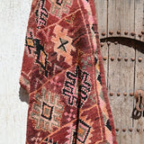 Vintage Boujad Rug - Earthy Plum 97x146cm