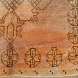 Vintage Moroccan Rug - Haouz Tan & Peach 180x370cm