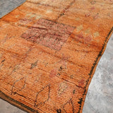 Vintage Moroccan Rug - Haouz Orange & Peach 165x345cm