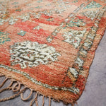 Vintage Moroccan Rug - Boujad Terracotta Peach 190x292cm