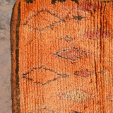 Vintage Moroccan Rug - Haouz Orange & Peach 165x345cm