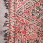 Vintage Moroccan Rug - Red Beni MGuild 220x283cm