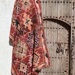 Vintage Boujad Rug - Earthy Plum 97x146cm