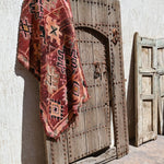 Vintage Boujad Rug - Earthy Plum 97x146cm