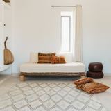 Mid-Century Marmoucha Rug - Soft White