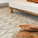 Mid-Century Marmoucha Rug - Soft White