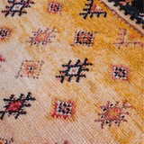 Vintage Taznakht Flatweave Rug - Saffron