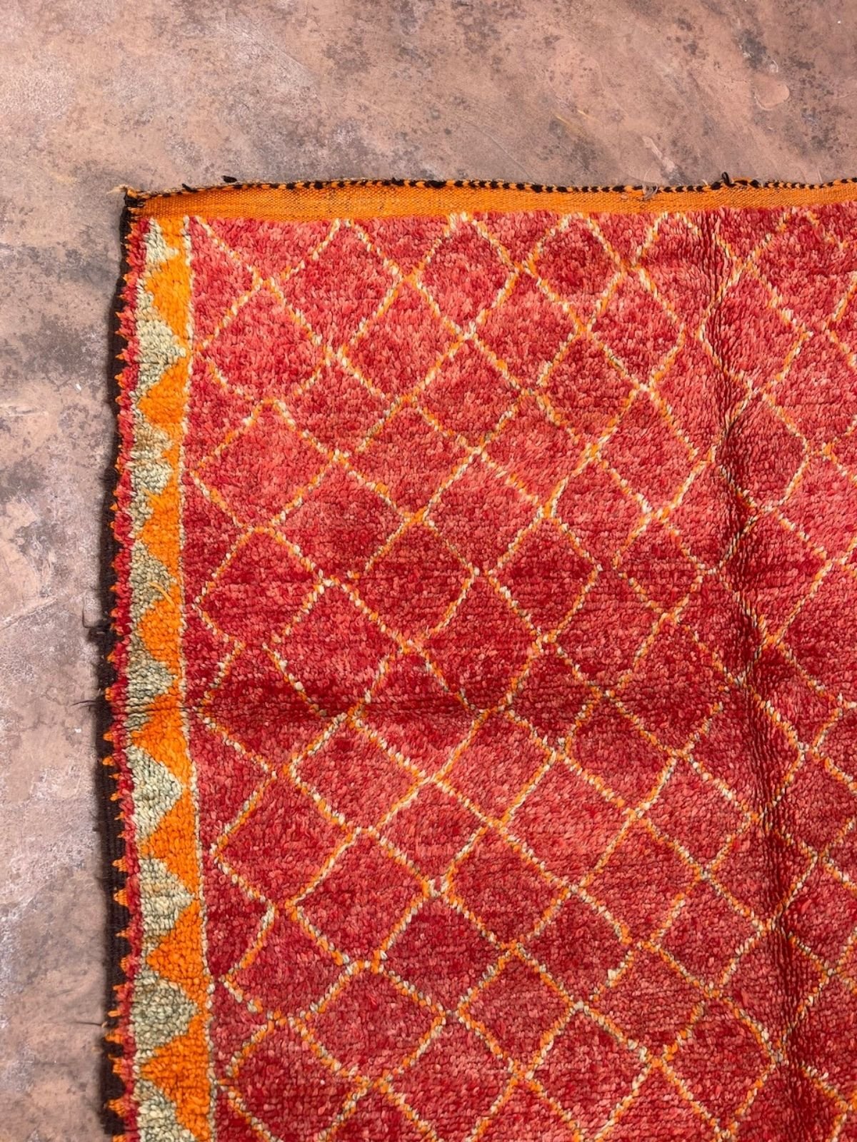 Vintage Moroccan Rug - Red Taznakht 170x270cm