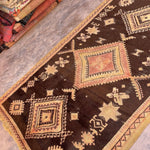 Mid Century Vintage Moroccan Rug - Henna Taznakht 147x243cm