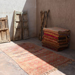 Vintage Zemmour Rug - Soft Pink 157x289cm - Nouvelle Nomad