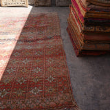 Vintage Zemmour Rug - Soft Pink 157x289cm - Nouvelle Nomad