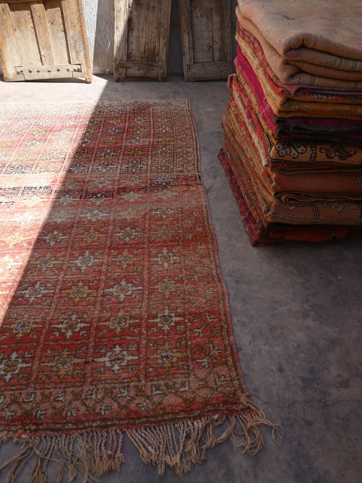 Vintage Zemmour Rug - Soft Pink 157x289cm - Nouvelle Nomad