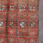 Vintage Zemmour Rug - Terracotta 124x225cm - Nouvelle Nomad