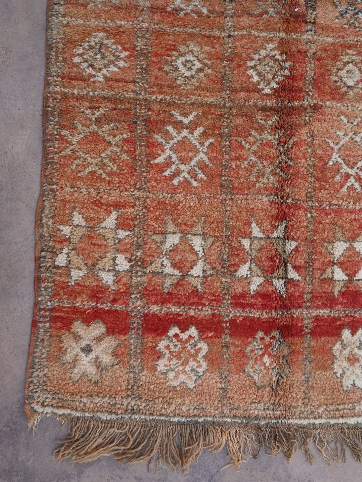 Vintage Zemmour Rug - Terracotta 124x225cm - Nouvelle Nomad