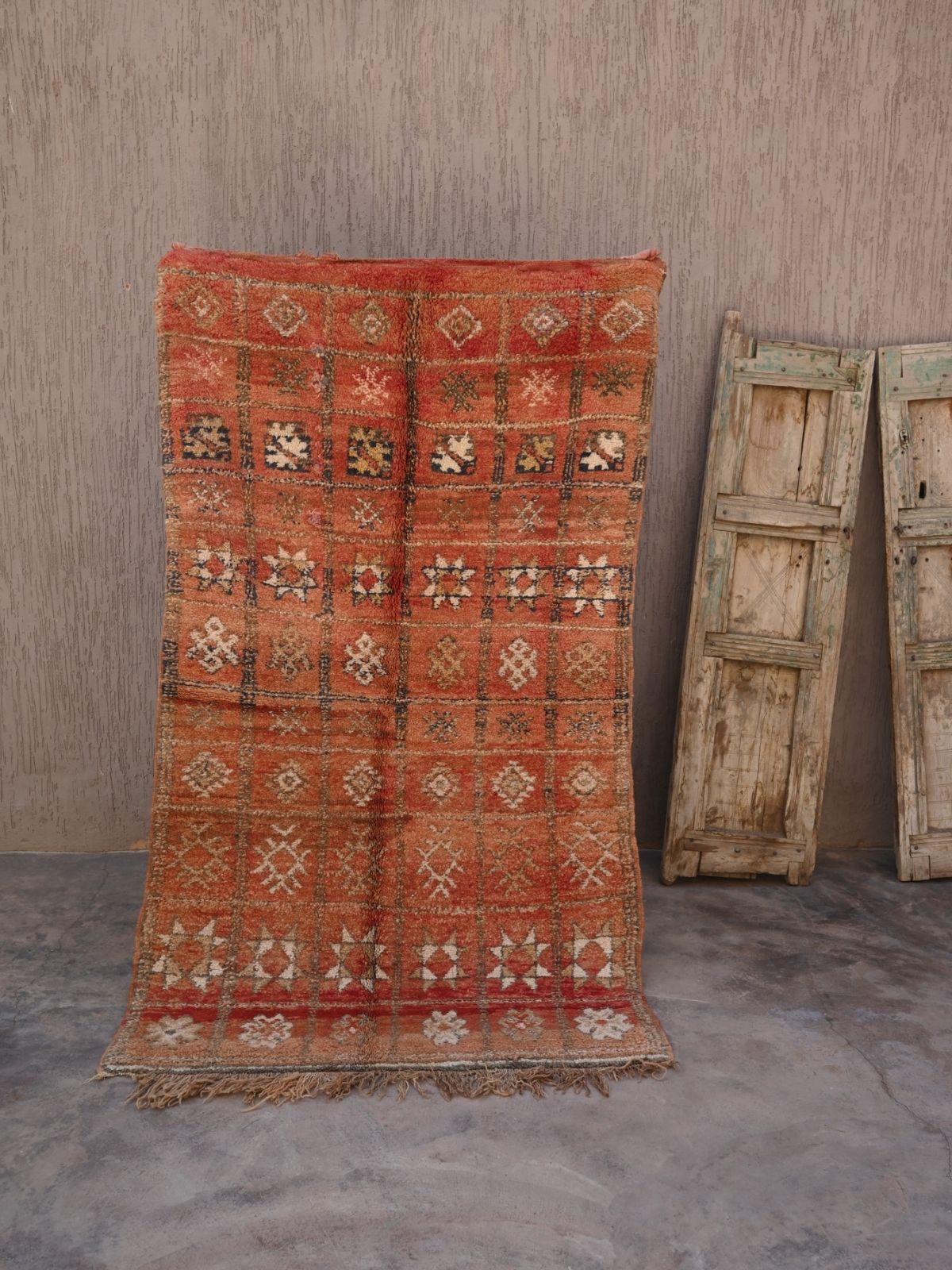 Vintage Zemmour Rug - Terracotta 124x225cm - Nouvelle Nomad