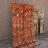 Vintage Zemmour Rug - Terracotta 124x225cm - Nouvelle Nomad