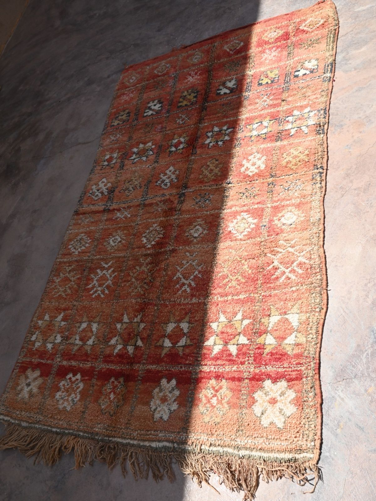 Vintage Zemmour Rug - Terracotta 124x225cm - Nouvelle Nomad