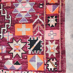 Vintage Moroccan Rug - Boujad Berry 190x330cm