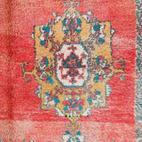 Vintage Moroccan Rug - Boujad Peachy Pink 197x300cm