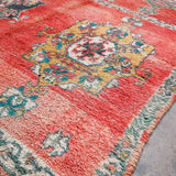 Vintage Moroccan Rug - Boujad Peachy Pink 197x300cm