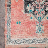 Vintage Moroccan Rug - Boujad Peachy Pink 197x300cm