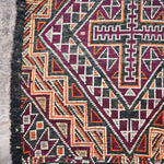 Vintage Moroccan Rug - Beni M'Guild Black 195x350cm