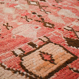 Vintage Moroccan Runner Rug - Taznakht Natural Red 115x270cm