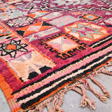 Vintage Moroccan Rug - Boujad Berry 190x330cm