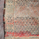 Vintage Moroccan Rug - Beni MGuild Peach Grey 191x282cm