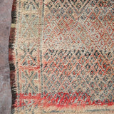 Vintage Moroccan Rug - Beni MGuild Peach Grey 191x282cm