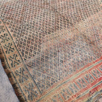 Vintage Moroccan Rug - Beni MGuild Peach Grey 191x282cm