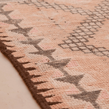 Vintage Boujad Rug Pink Diamonds