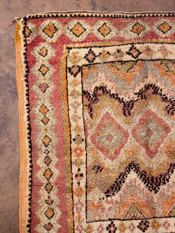 Vintage Taznakht Rug - Rose Sage 140x300 - Nouvelle Nomad