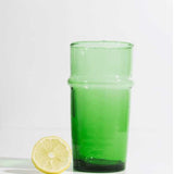 Green Beldi Glass Vase | Nouvelle Nomad