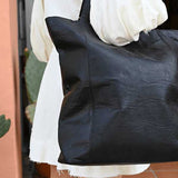 Fits Everything XL Leather Tote | Nouvelle Nomad