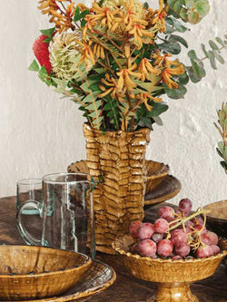 Tamegroute Cactus Vase - Gold