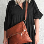 Leather Messenger Bag | Nouvelle Nomad