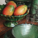 Medium Tamegroute 20cm Henna Bowl - Green - Nouvelle Nomad