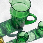 Mid Tapered Drinking Glasses (Set of 6) - Green - Nouvelle Nomad