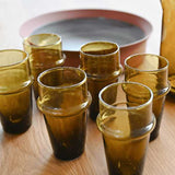 Moroccan Tea Glasses (Set of 6) - Amber Nouvelle Nomad