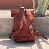 Over Night Leather Duffle Backpack Nouvelle Nomad
