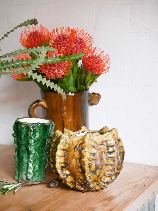 Tamegroute Cactus Pot - Gold