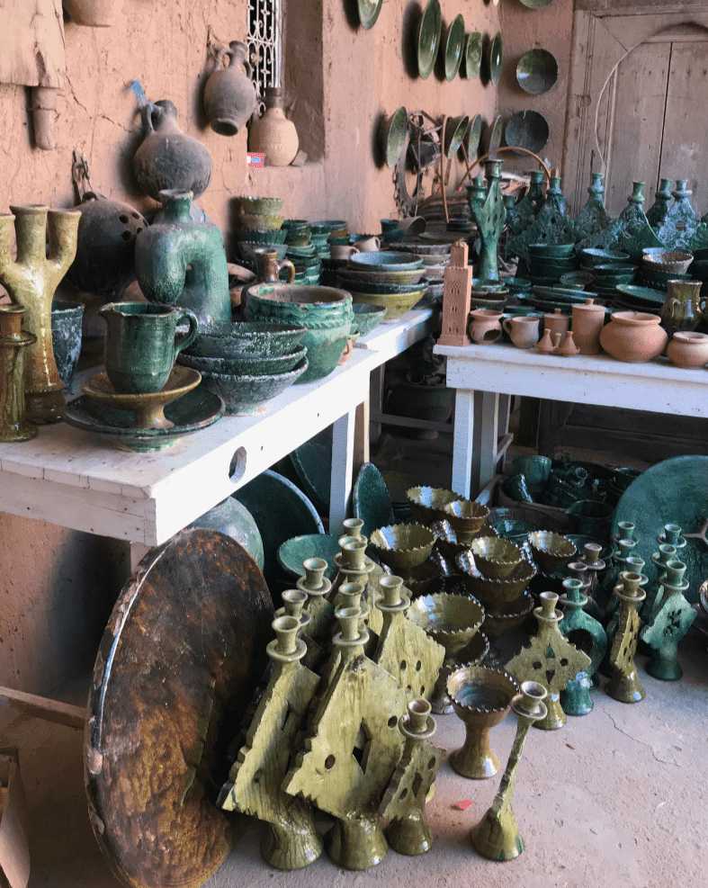 Nouvelle Nomad Tamegroute Pottery Workshop Zagora Morocco